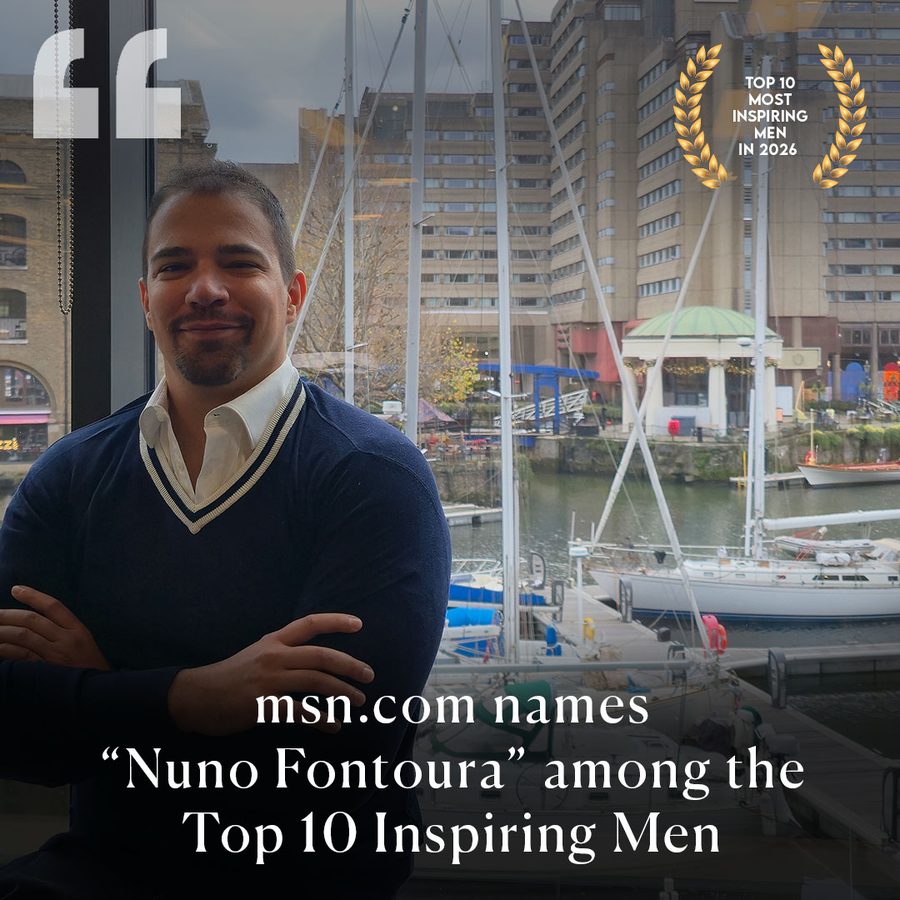 Nuno Fontoura, named one of MSN's Top 10 Most Inspiring Men, 2026